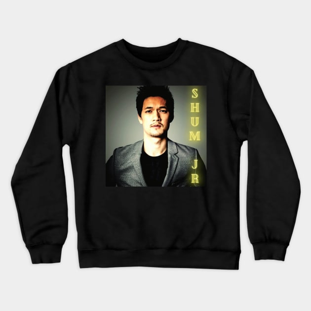 Harry Shum Jr. Crewneck Sweatshirt by vickytoriaq